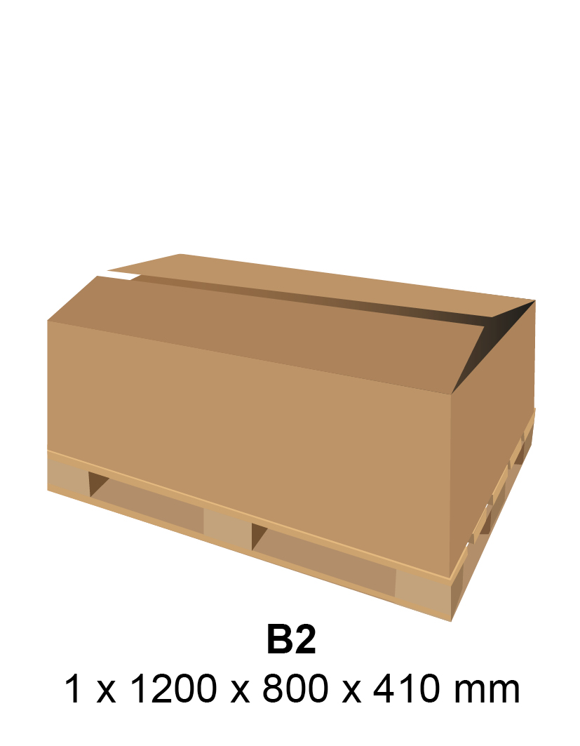 Air Spiralo standardisierter Verpackungstyp B2